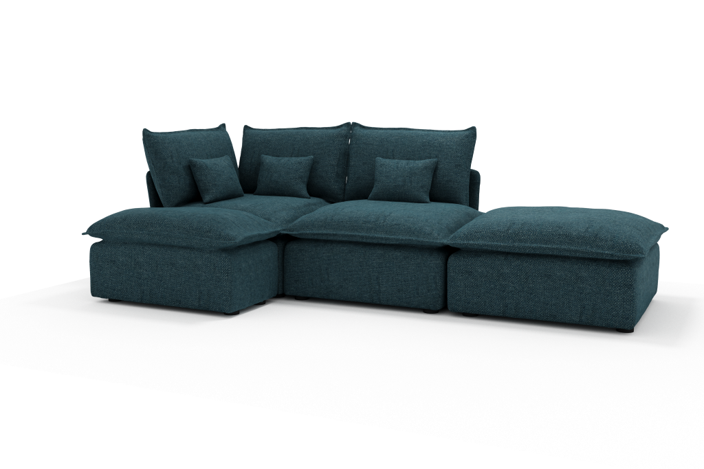 BALMI ONE SOFA TRIPLE CHAISELONGUE COMBI