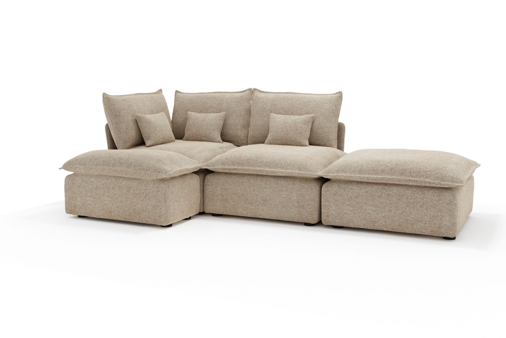 BALMI ONE SOFA TRIPLE CHAISELONGUE COMBI