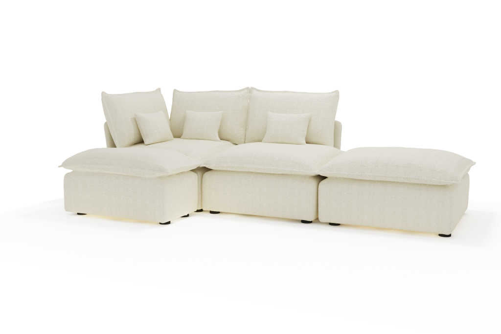 BALMI ONE SOFA TRIPLE CHAISELONGUE COMBI