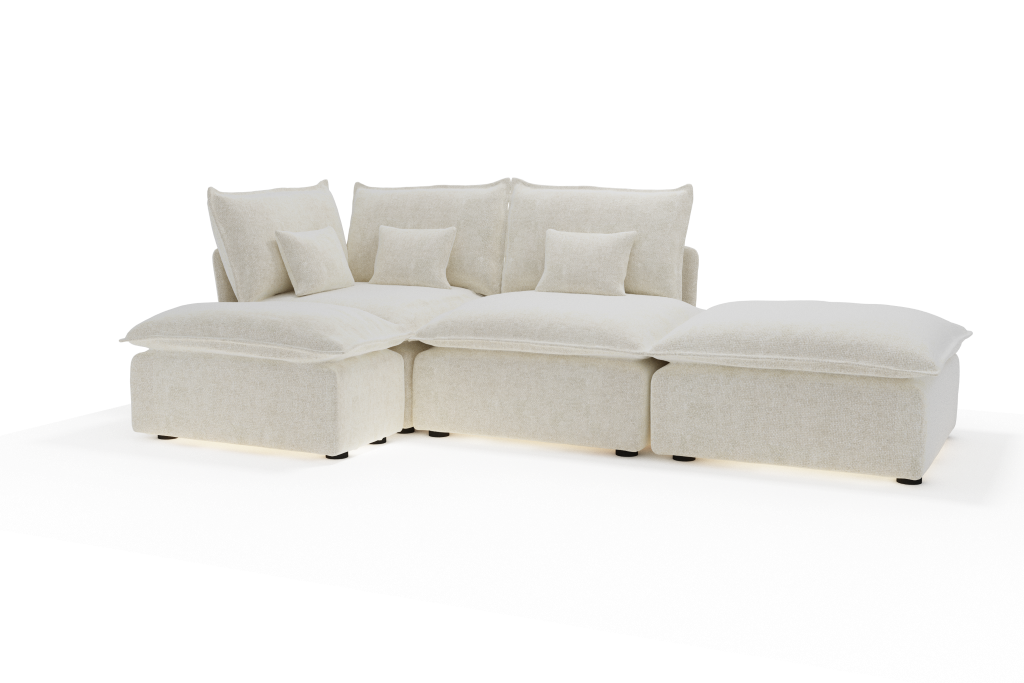 BALMI ONE SOFA TRIPLE CHAISELONGUE COMBI