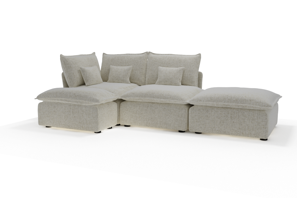 BALMI ONE SOFA TRIPLE CHAISELONGUE COMBI