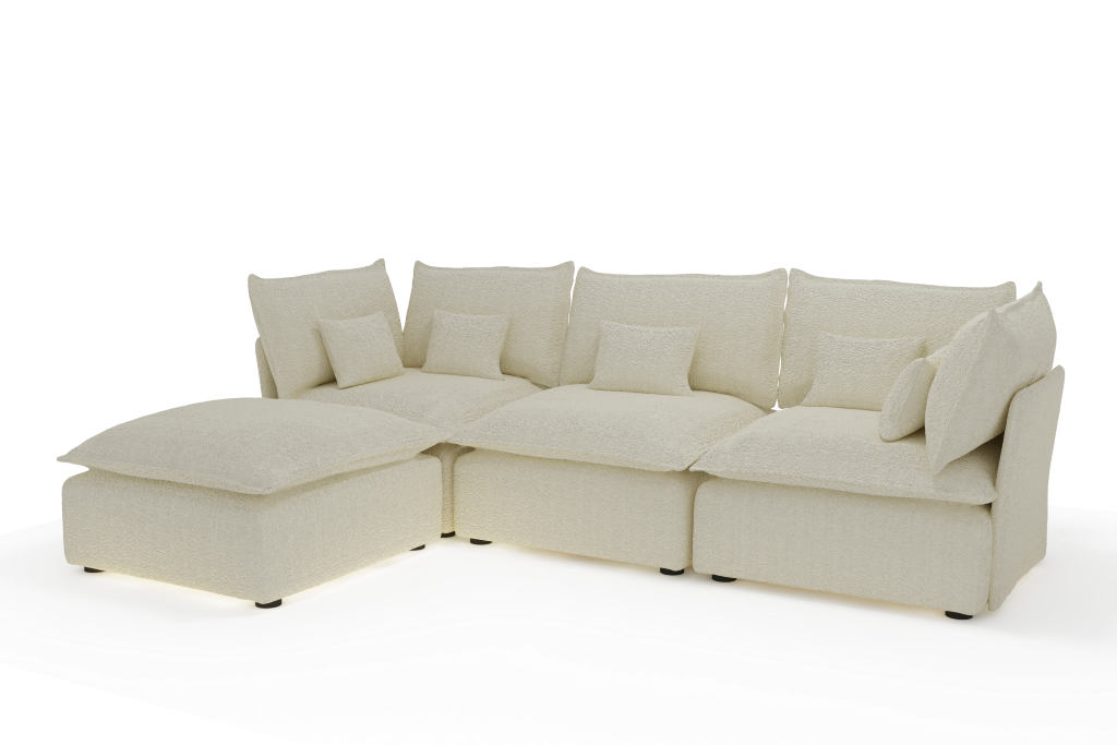 SOFÁ BALMI ONE TRIPLO CHAISE LONGUE