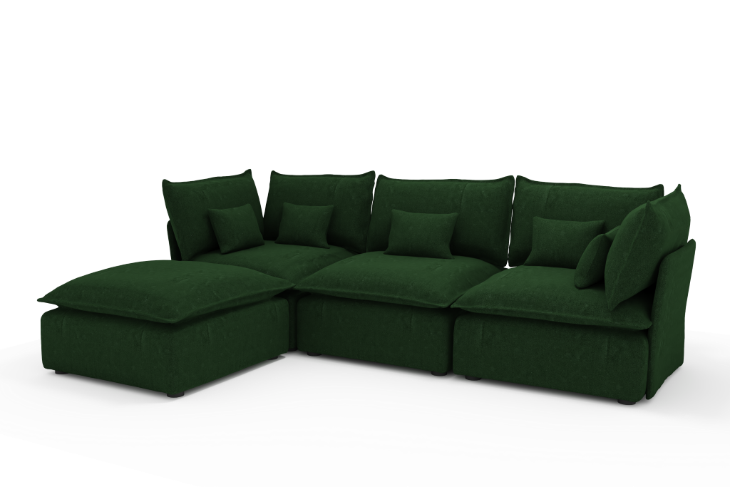 SOFÁ BALMI ONE TRIPLO CHAISE LONGUE