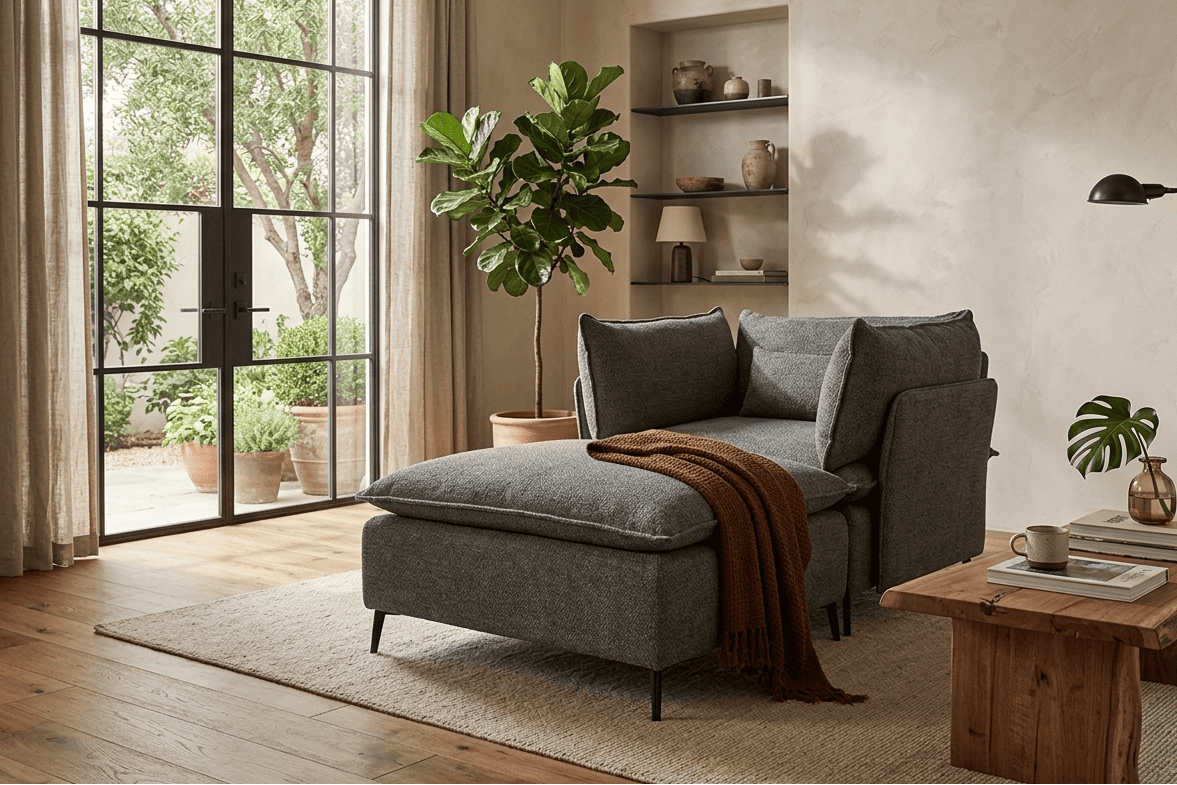 SILLÓN ÚNICO CONFORT CHAISE LONGUE MODERN BALMI ONE