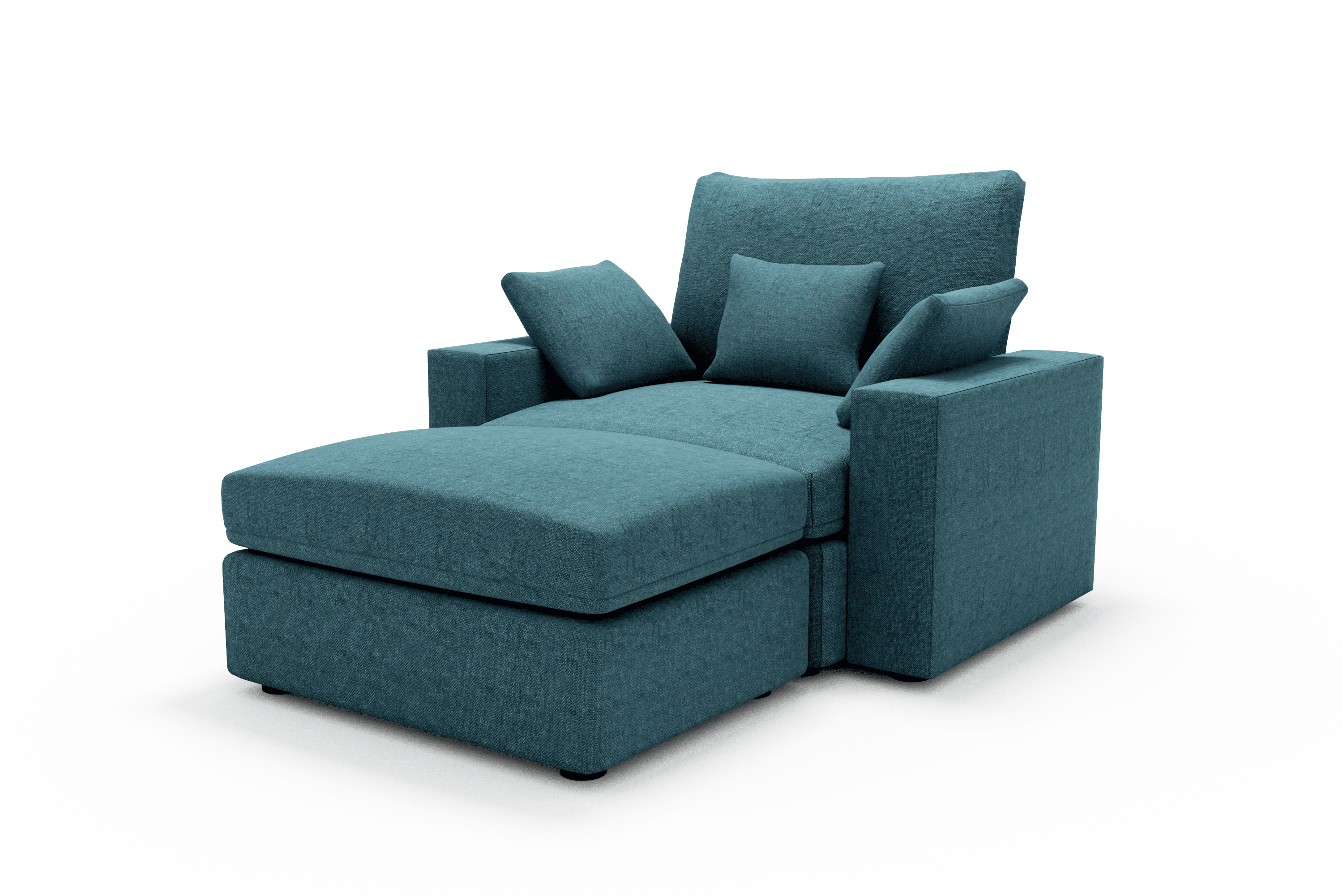 Sillón de diseño cómodo Cozy Chaise Longue 70 Color Azul