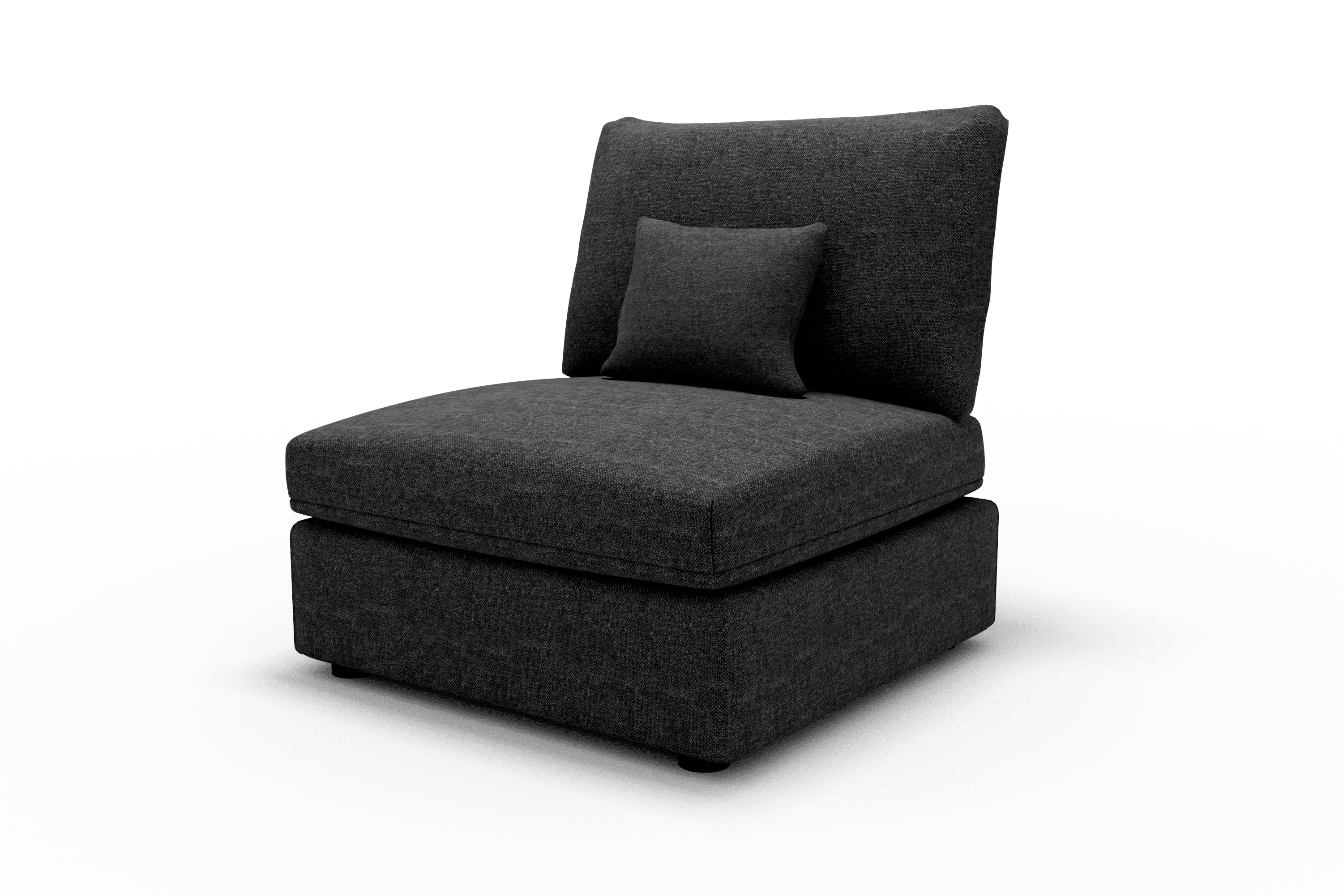 Sillon Essence Diseño Cozy Color Gris Oscuro