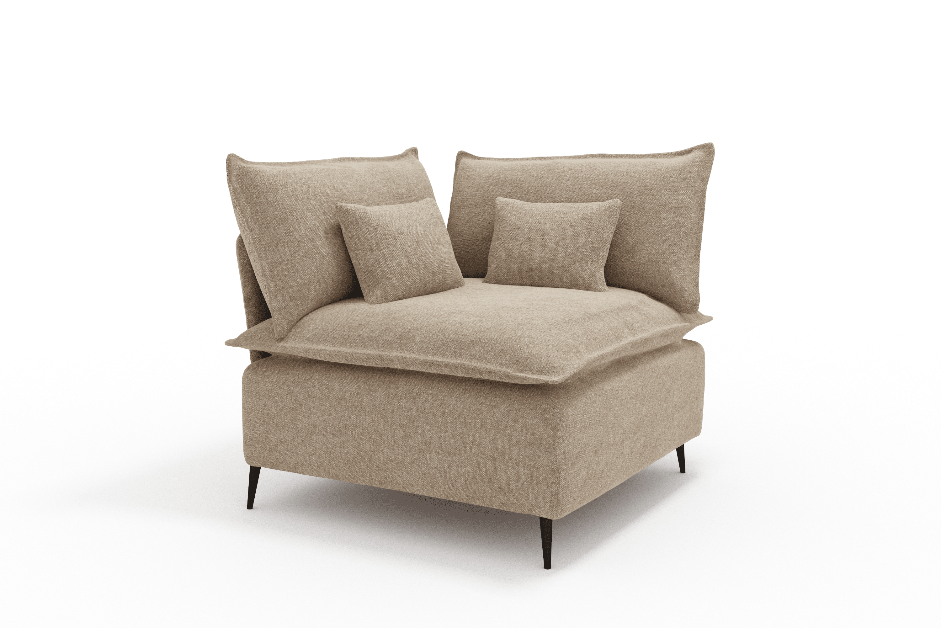 Sillon Rincon Cozy Moderno Color Beige