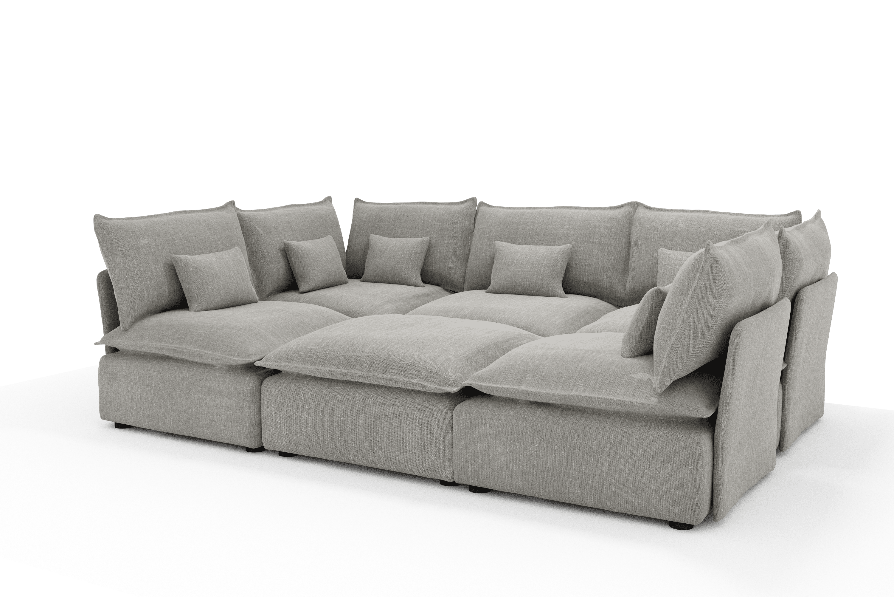Sofa_Grande_Cloud_XL_Lino_Marengo