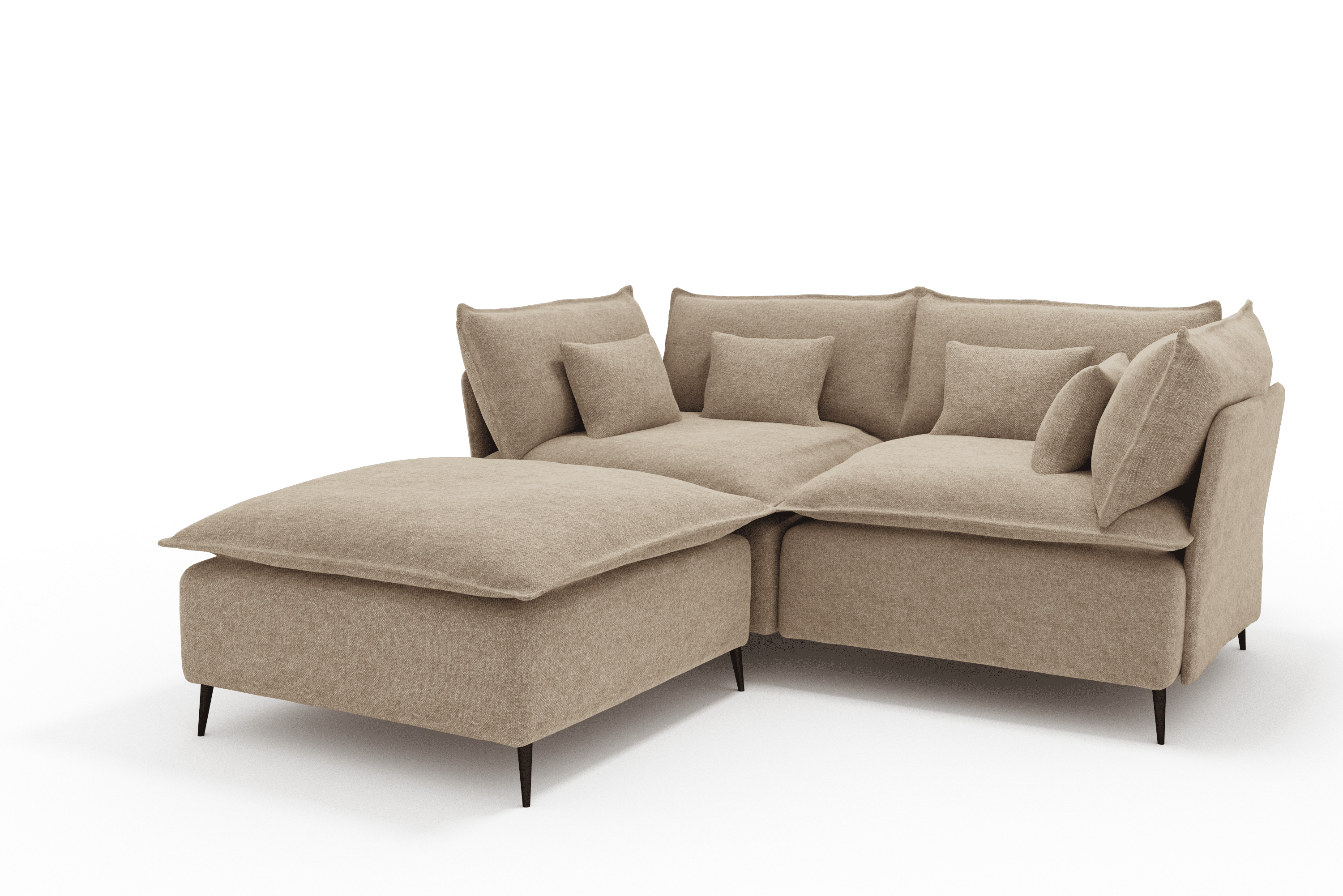 BALMI ONE SOFÁ DOBLE CHAISE LONGUE MODERN