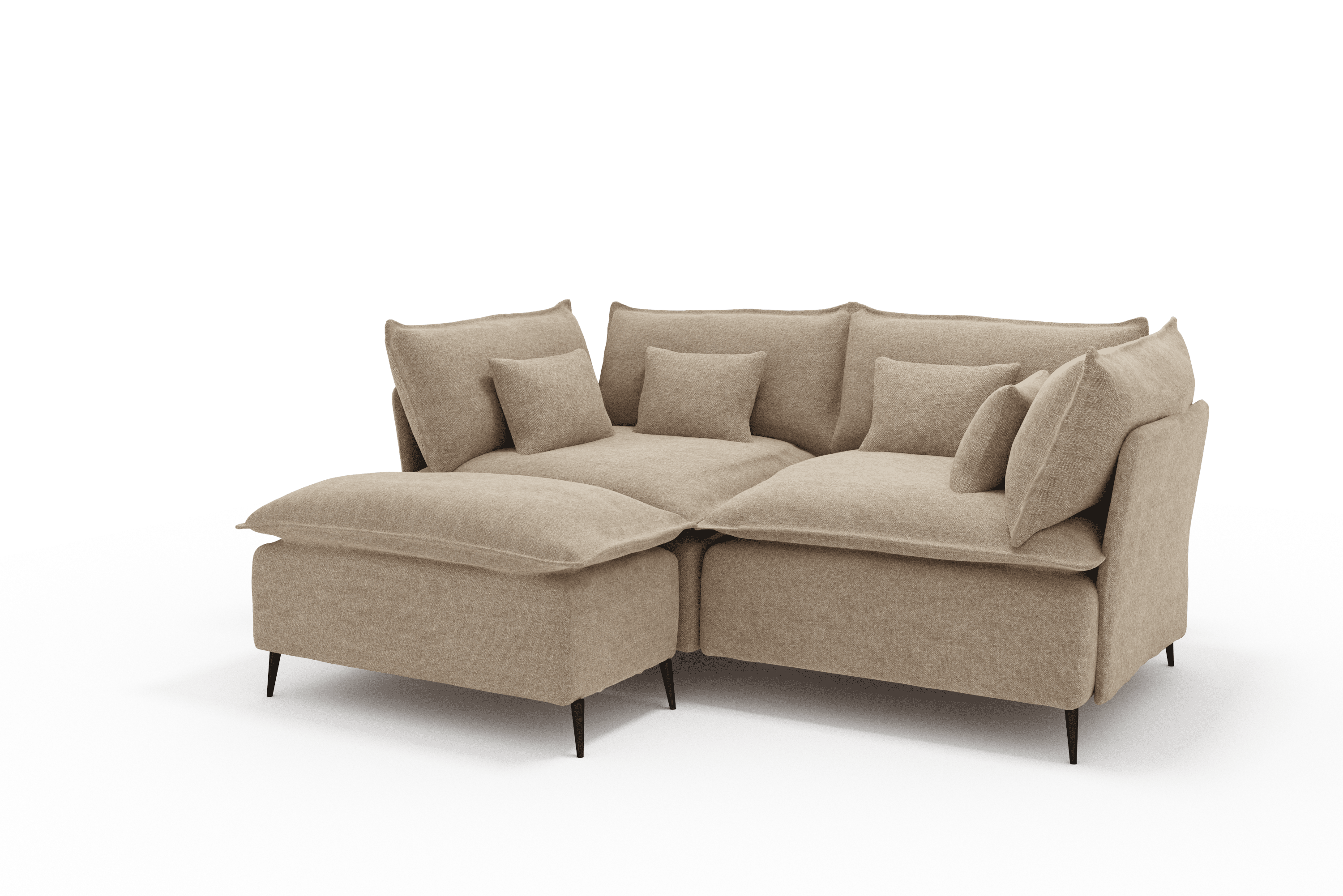 BALMI ONE SOFA DOBLE MINI CHAISE LONGUE MODERN