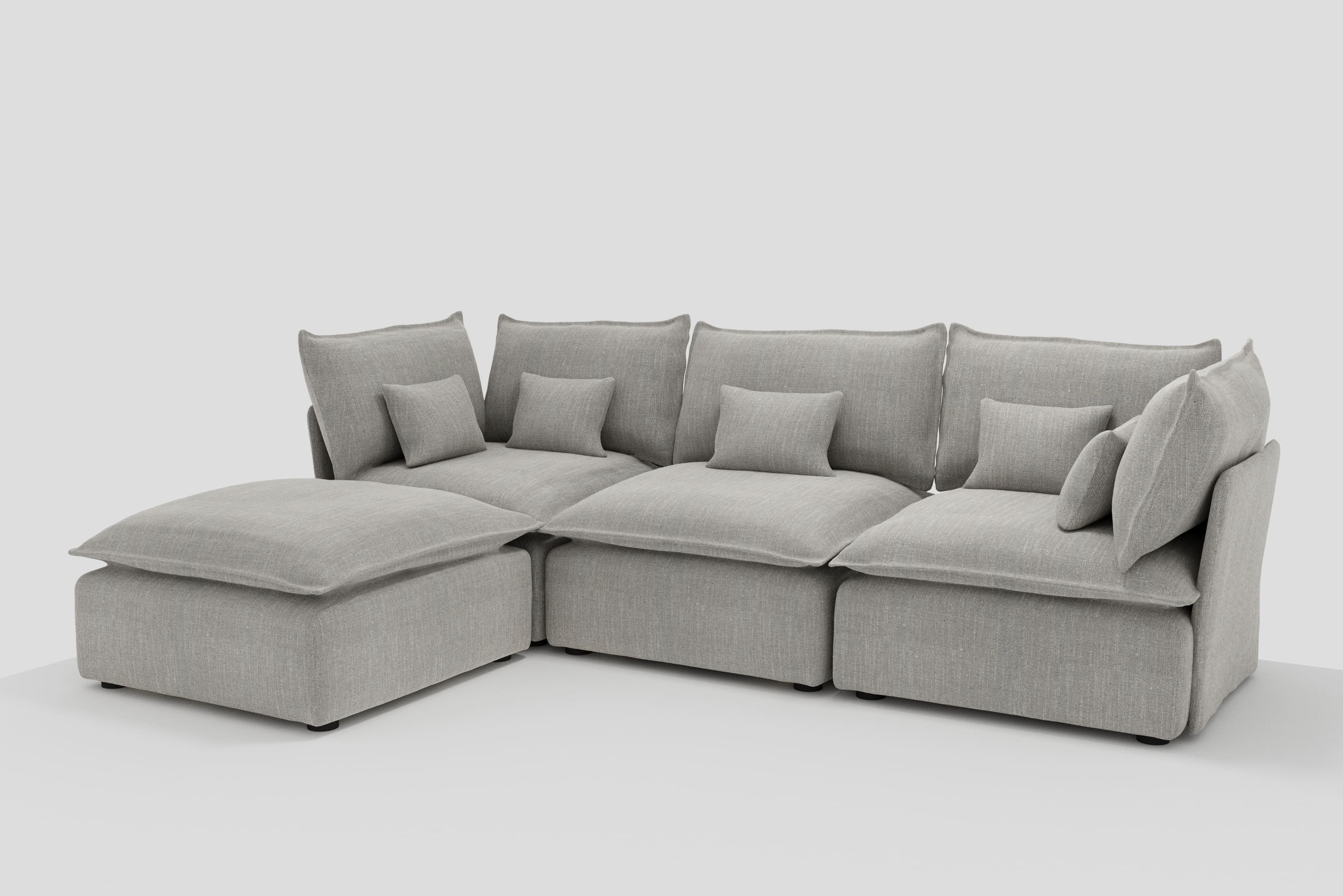 SOFÁ BALMI ONE TRIPLO CHAISE LONGUE