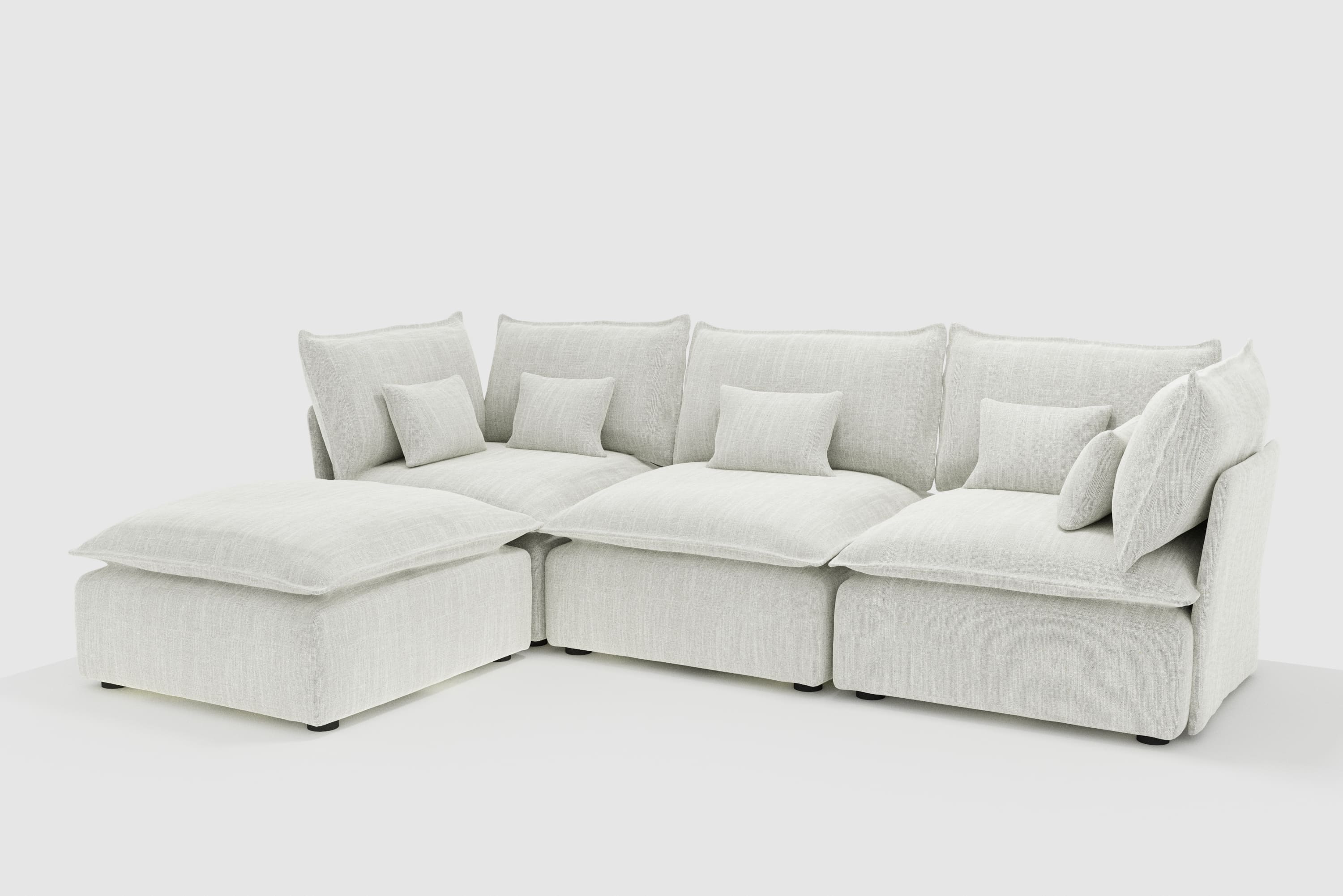 SOFÁ BALMI ONE TRIPLO CHAISE LONGUE