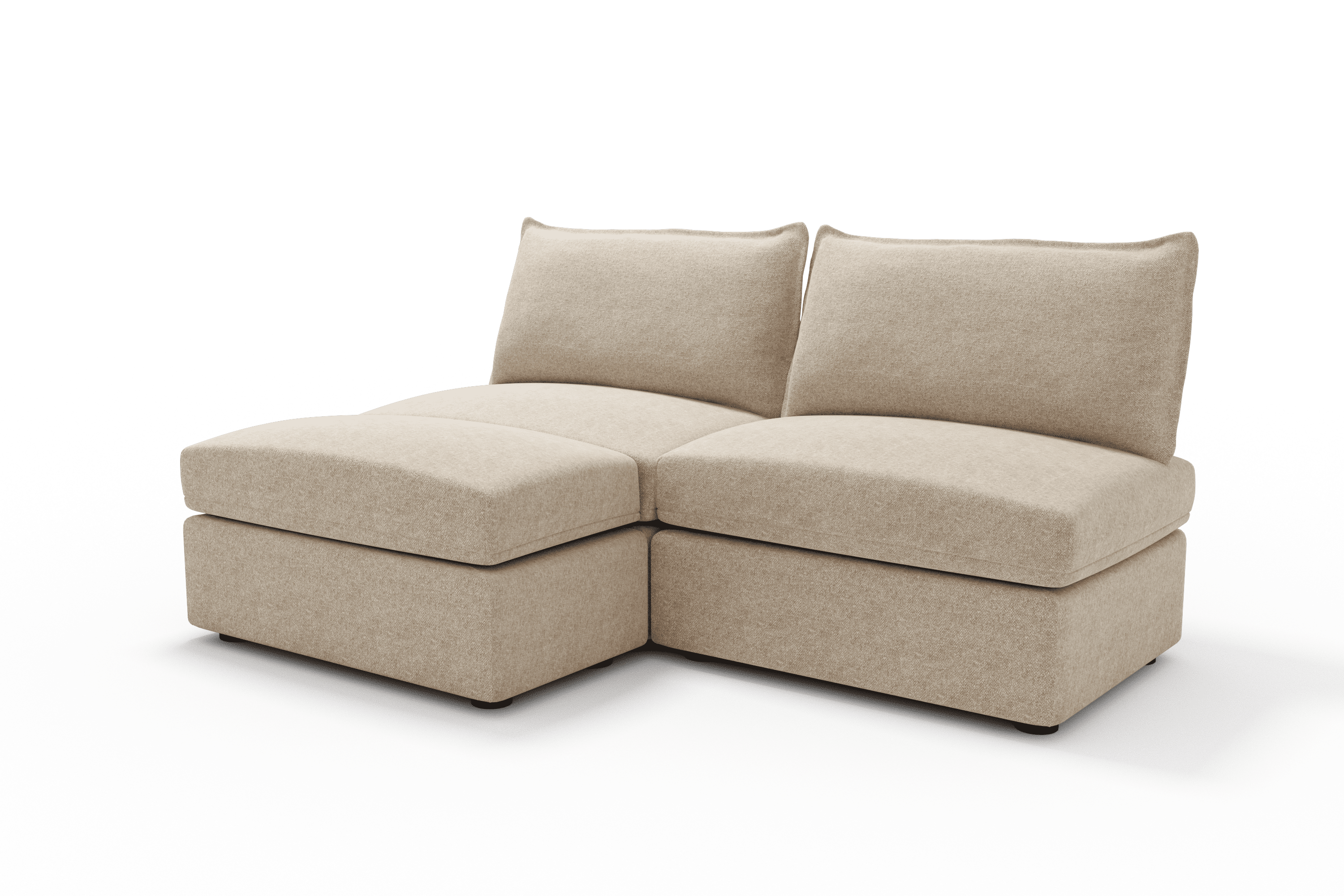 Sofá de dois lugares Balmi Studio Mini Chaise Longue