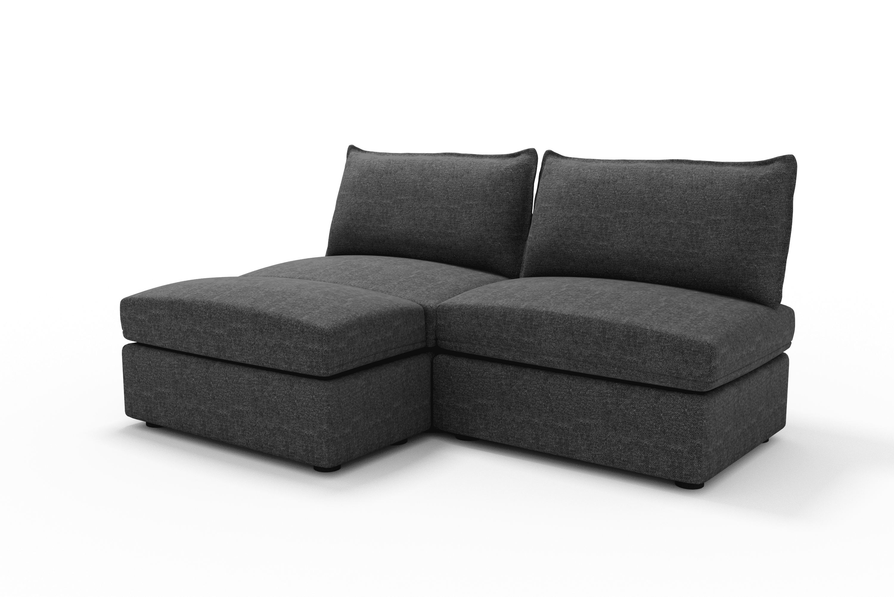 Sofá de dois lugares Balmi Studio Mini Chaise Longue