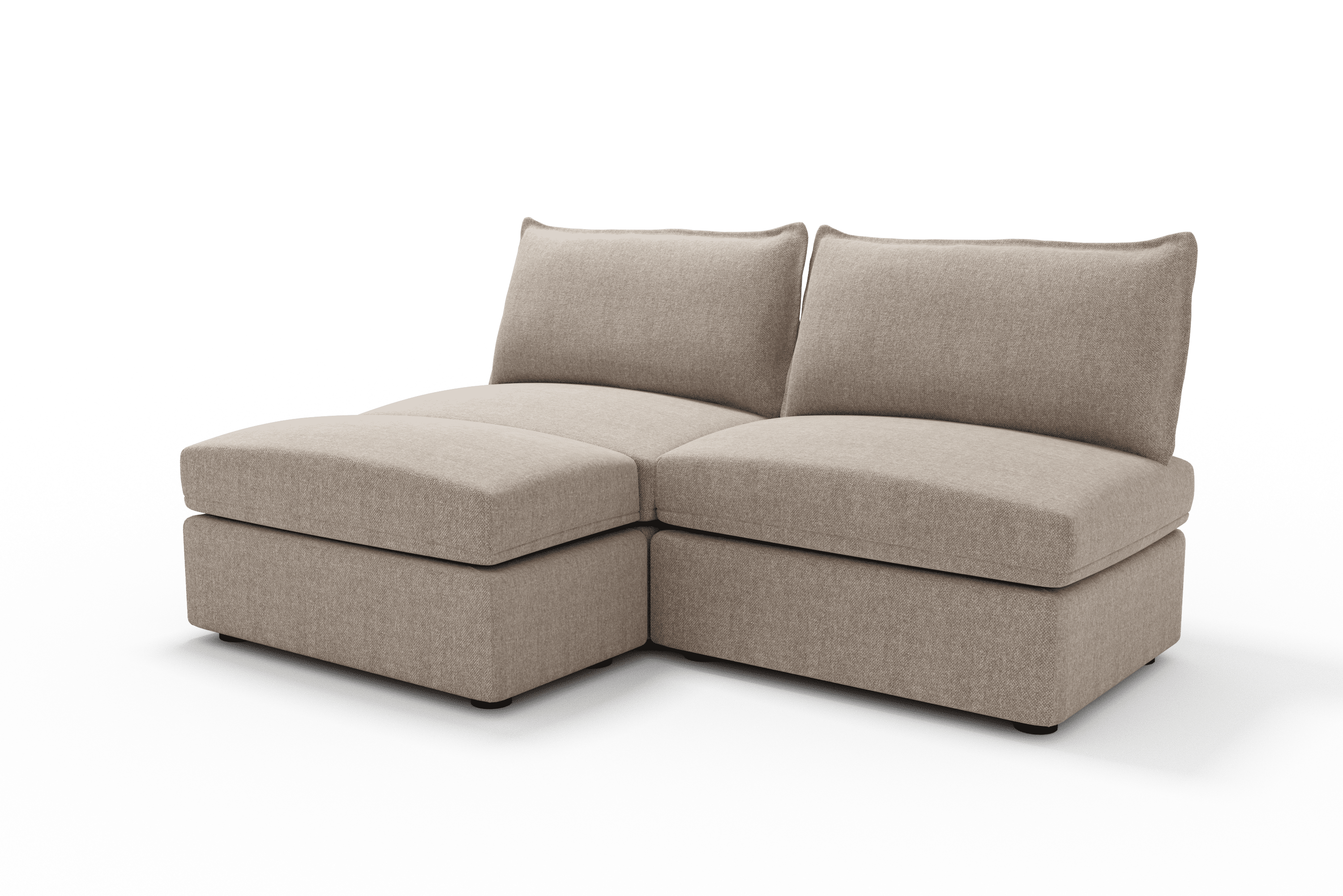 Sofá de dois lugares Balmi Studio Mini Chaise Longue