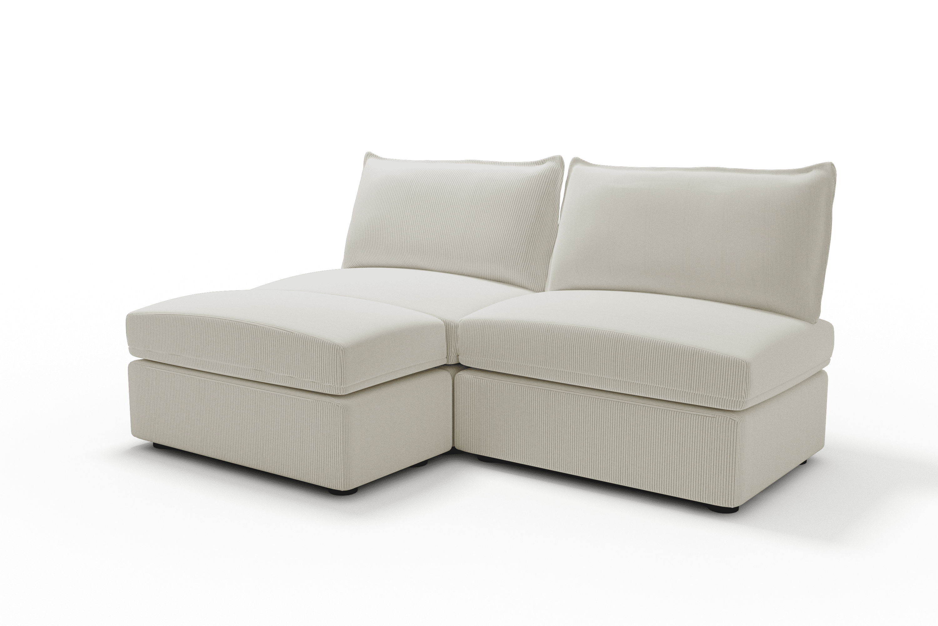 Sofá de dois lugares Balmi Studio Mini Chaise Longue