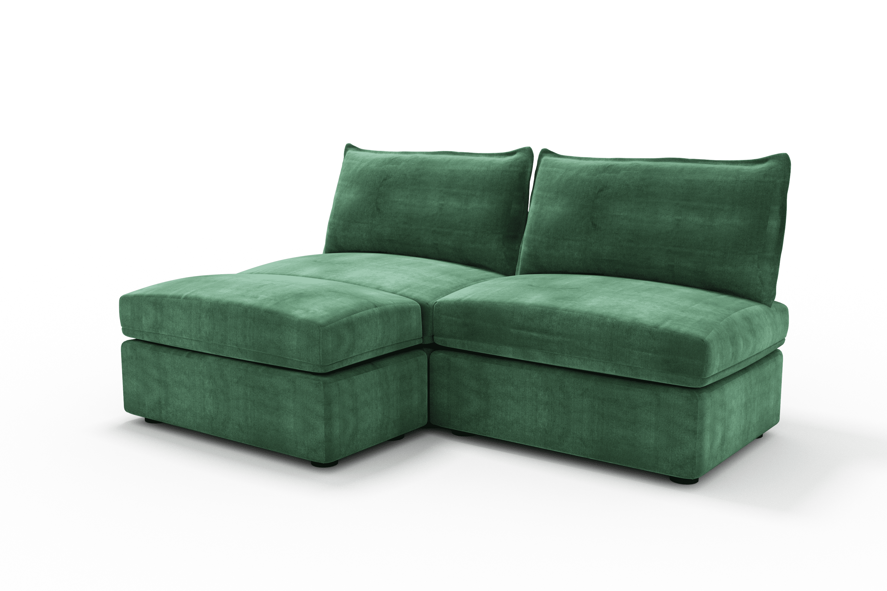 Sofá de dois lugares Balmi Studio Mini Chaise Longue