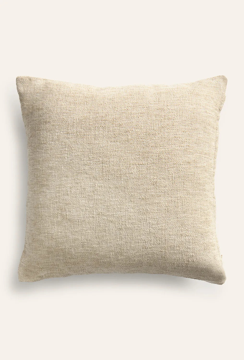 Funda cojín 45x45 lino crudo