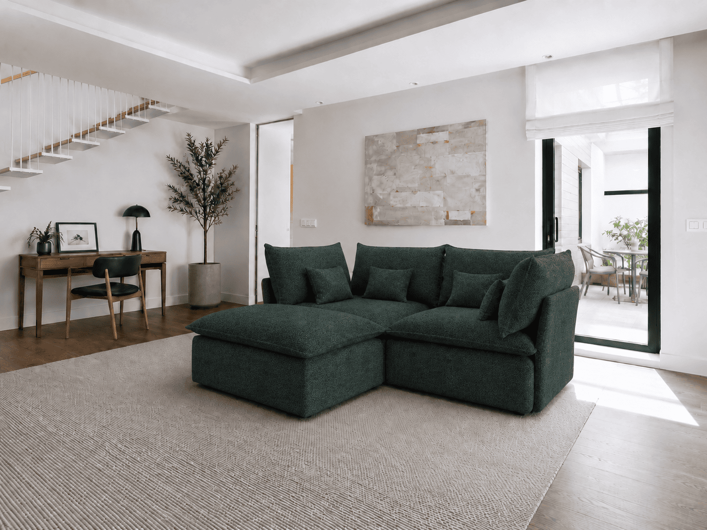 SOFÁ DOBLE CHAISE LONGUE BALMI ONE