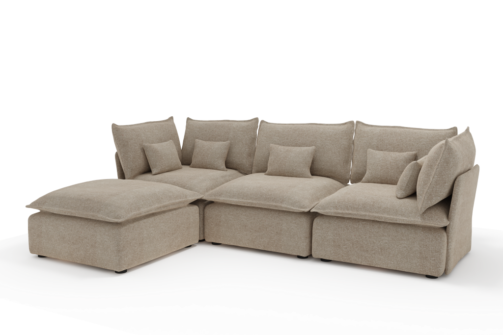 BALMI ONE SOFÁ TRIPLE CHAISE LONGUE
