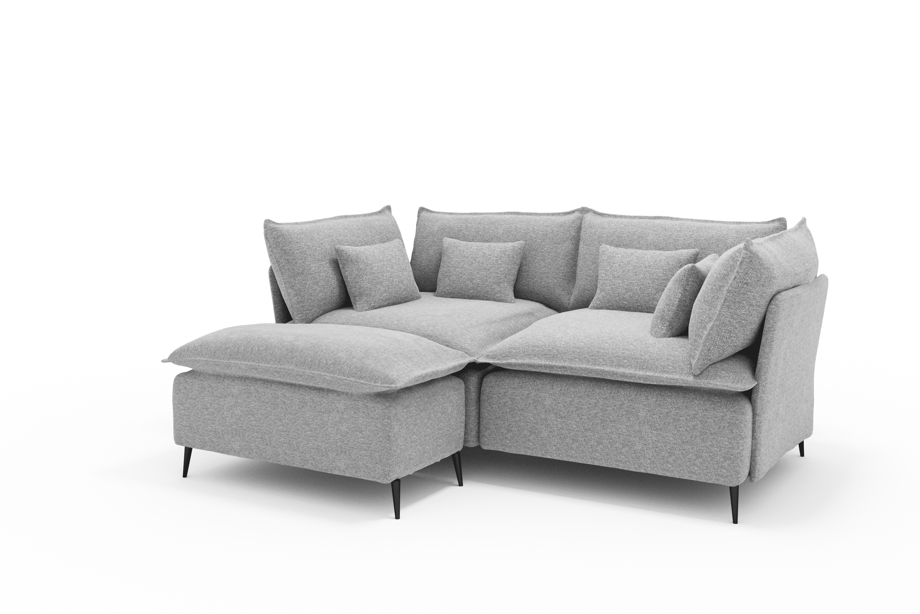 BALMI ONE SOFA DOBLE MINI CHAISE LONGUE MODERN