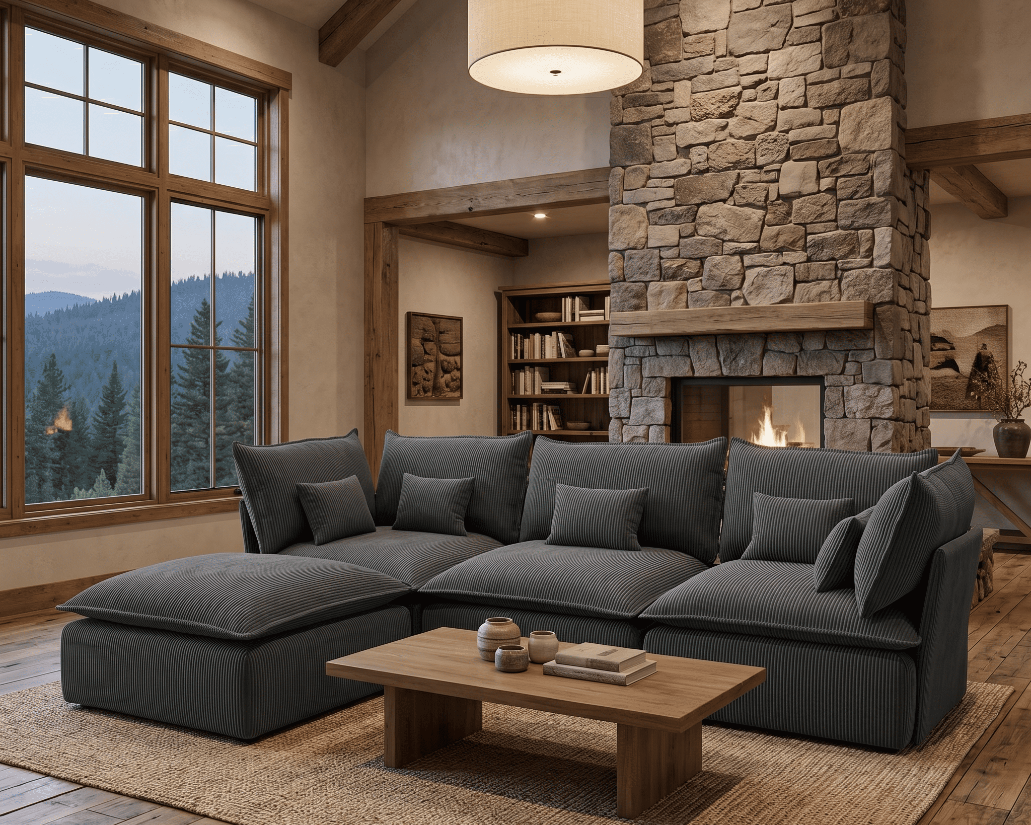SOFA PANA TRIPLE CHAISE LONGUE RELAX