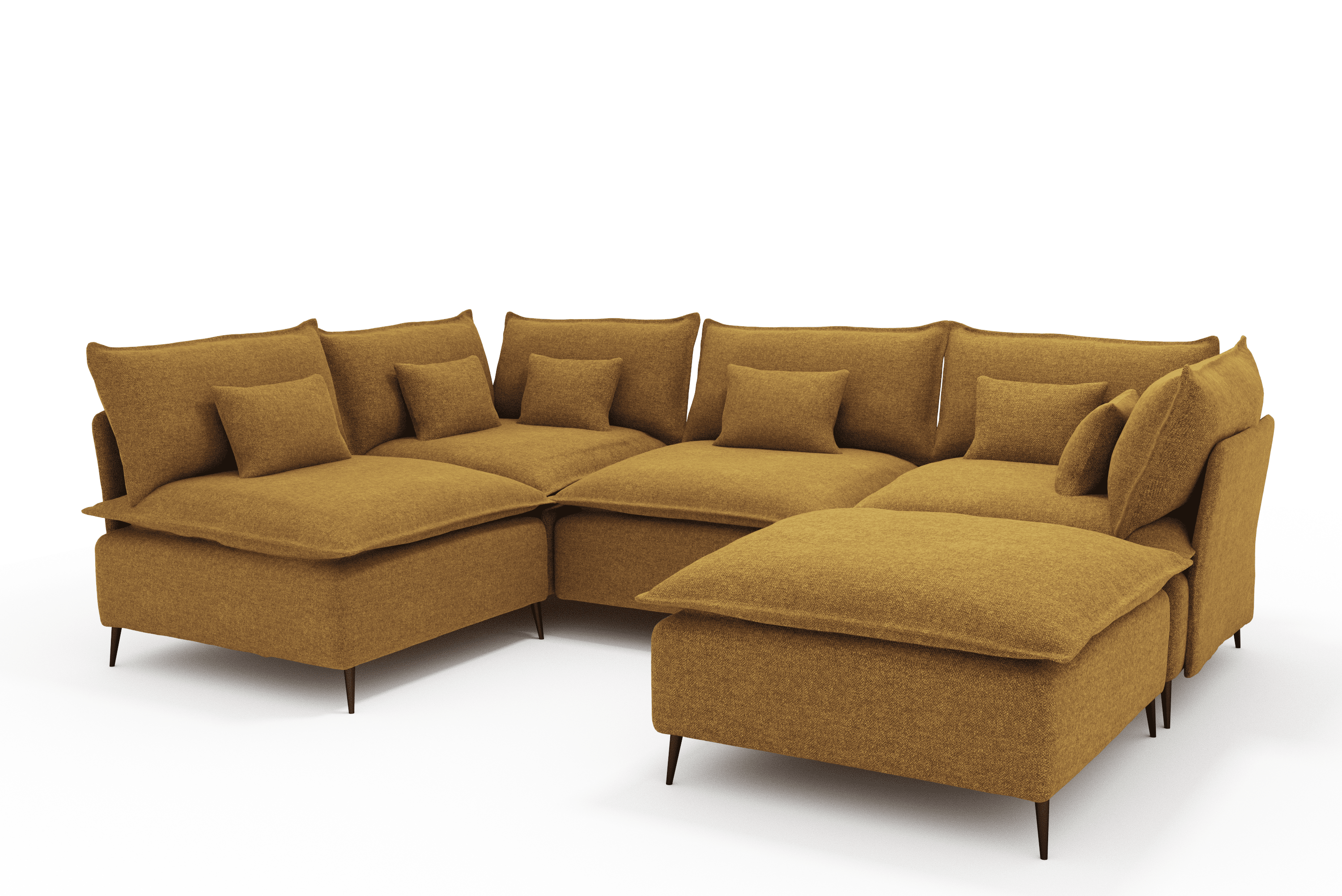BALMI ONE SOFA U 5 CORNER OPEN 2 MODERN