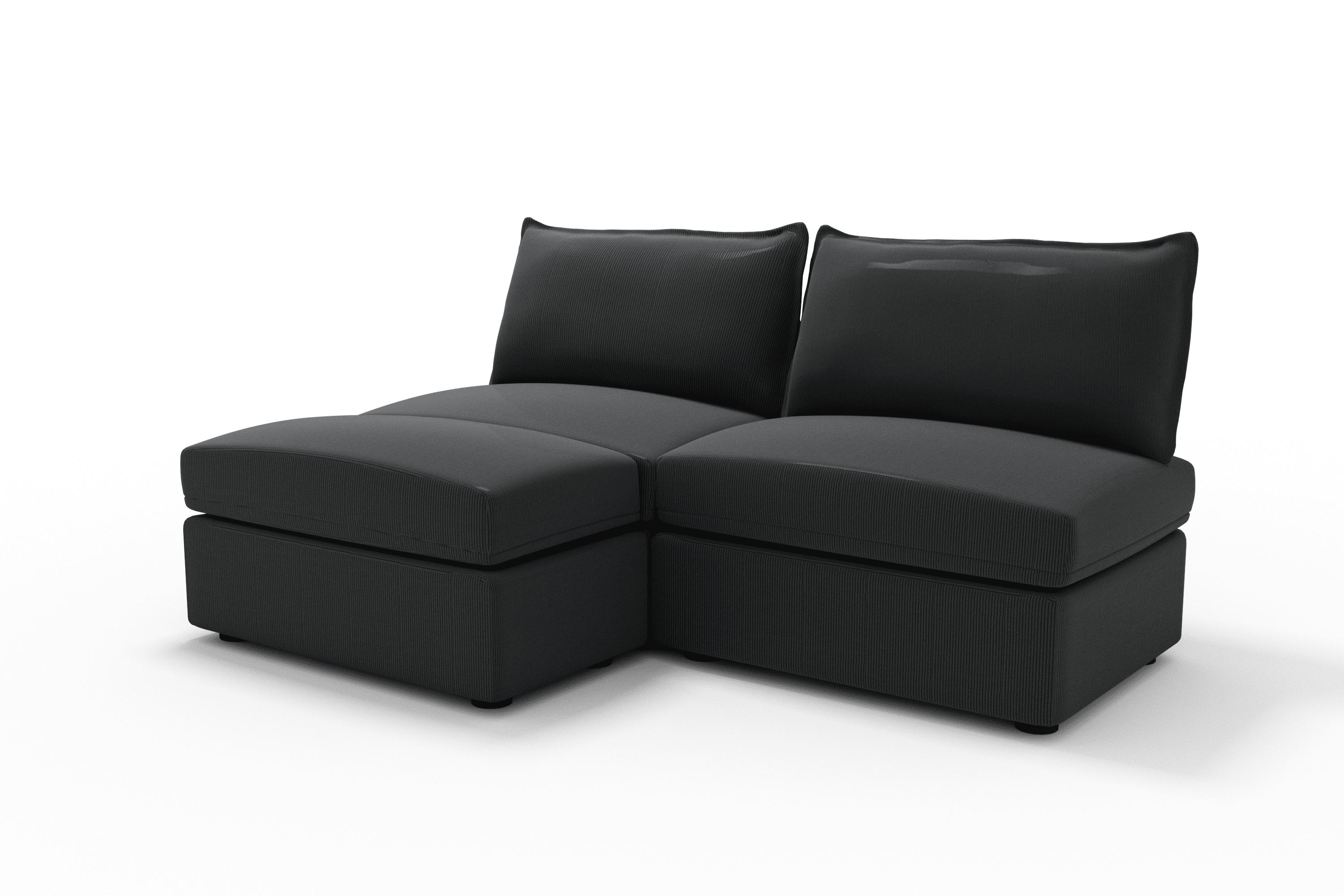 Sofá de dois lugares Balmi Studio Mini Chaise Longue