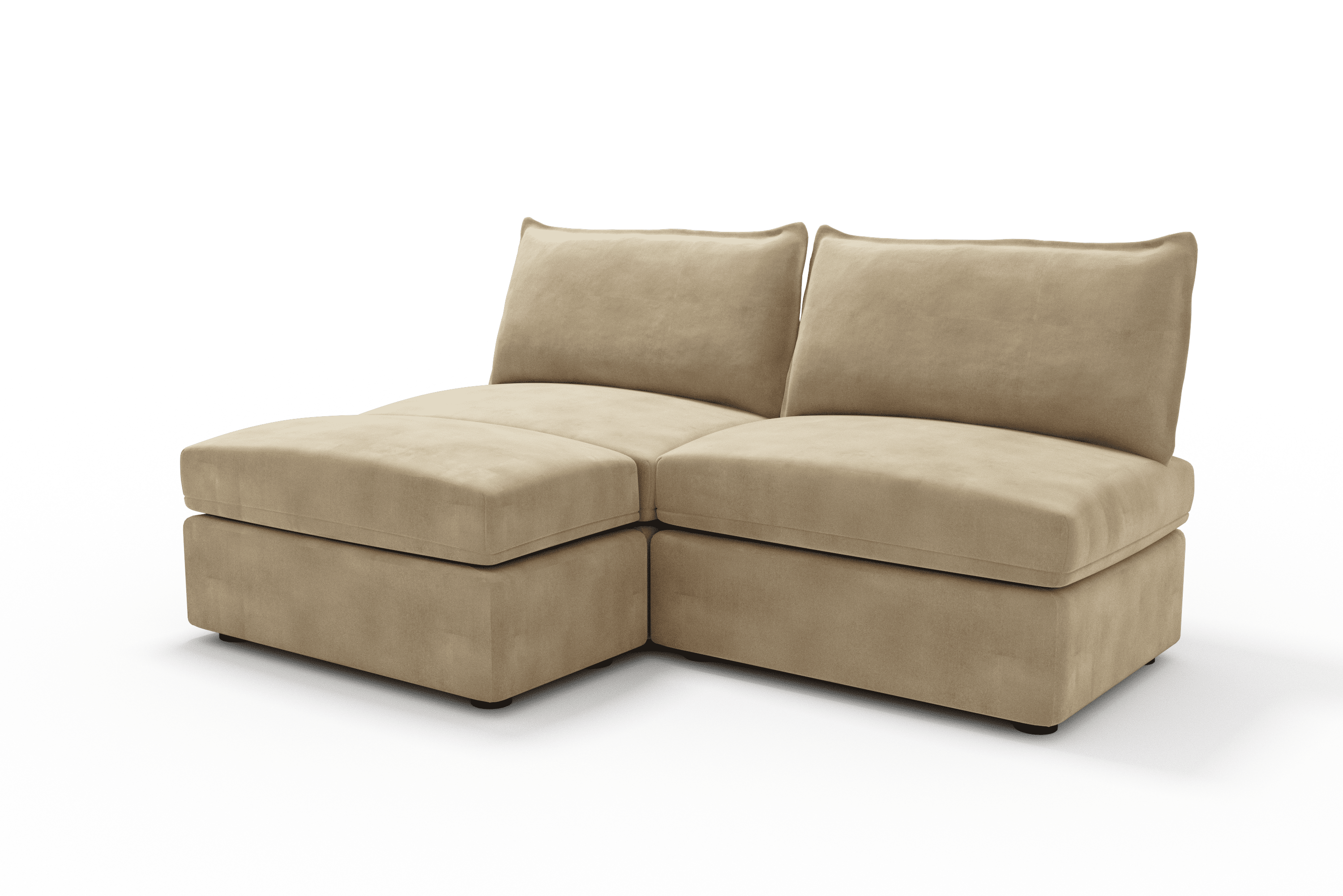 Sofá de dois lugares Balmi Studio Mini Chaise Longue