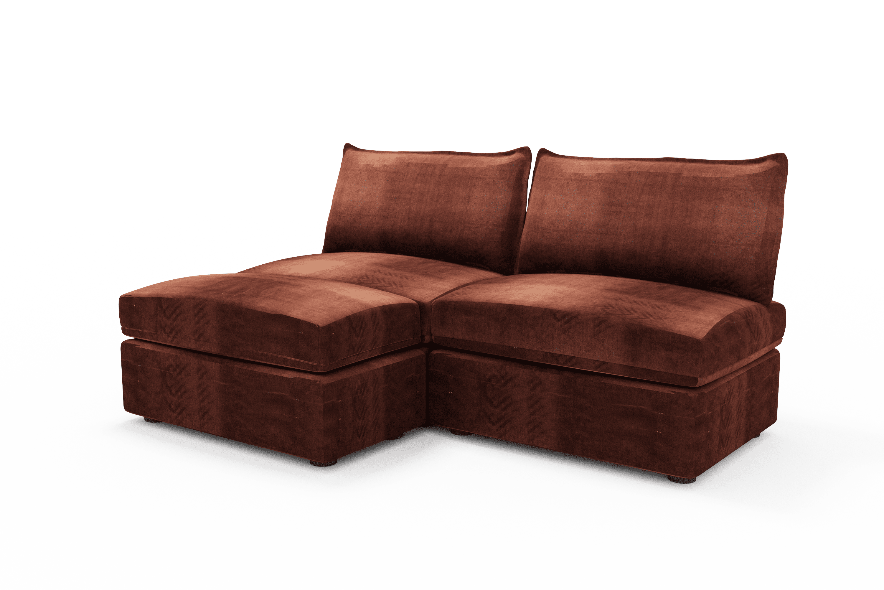 Sofá de dois lugares Balmi Studio Mini Chaise Longue